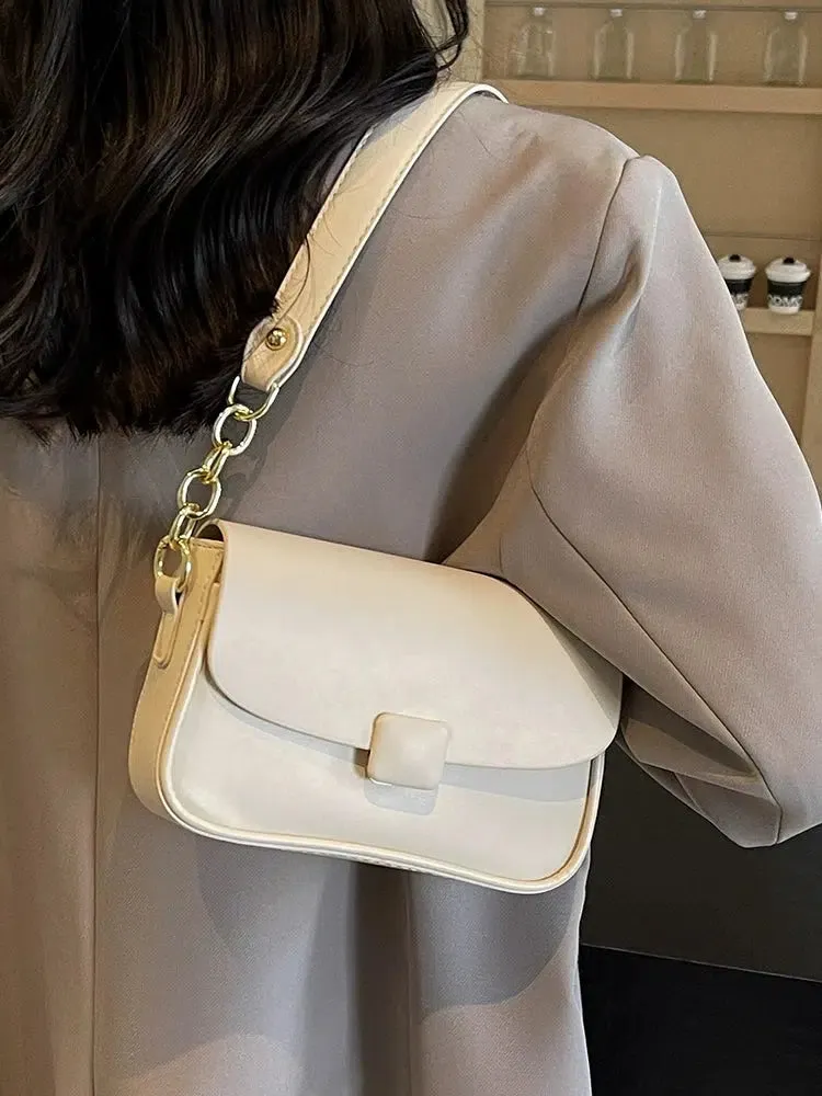 Leather Shoulder Crossbody Bag