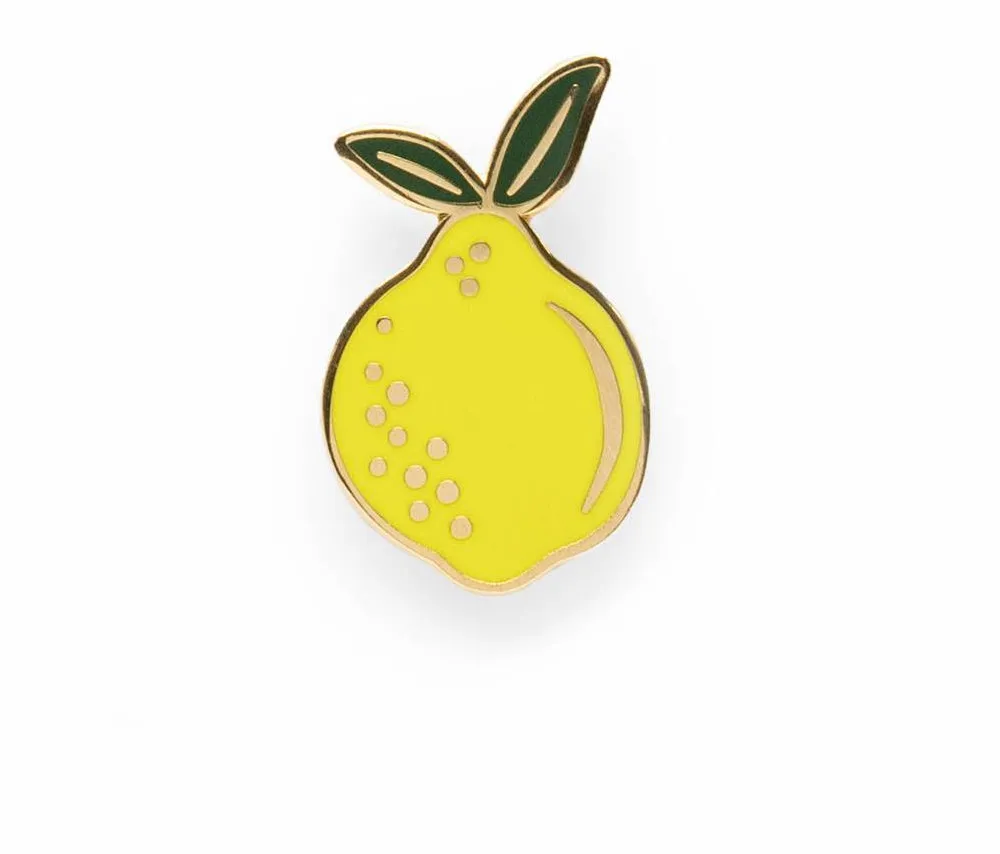 Lemon Enamel Pin
