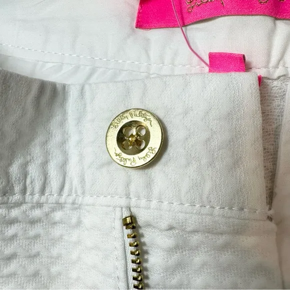 Lilly Pulitzer Buttercup Short, Resort White 5”