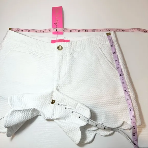 Lilly Pulitzer Buttercup Short, Resort White 5”