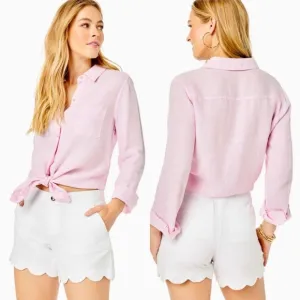 Lilly Pulitzer Buttercup Short, Resort White 5”