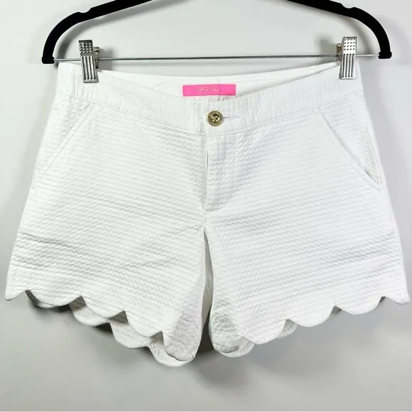 Lilly Pulitzer Buttercup Short, Resort White 5”