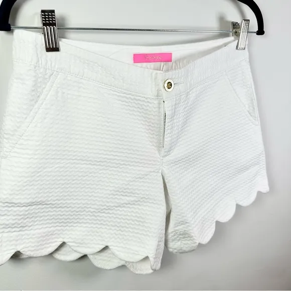Lilly Pulitzer Buttercup Short, Resort White 5”