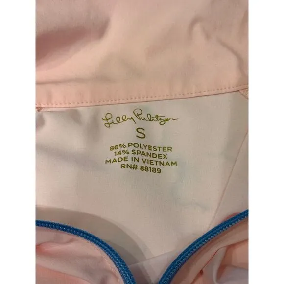 Lilly Pulitzer It's Always Sunny‎ Somewhere Windbreaker Pullover Jacket