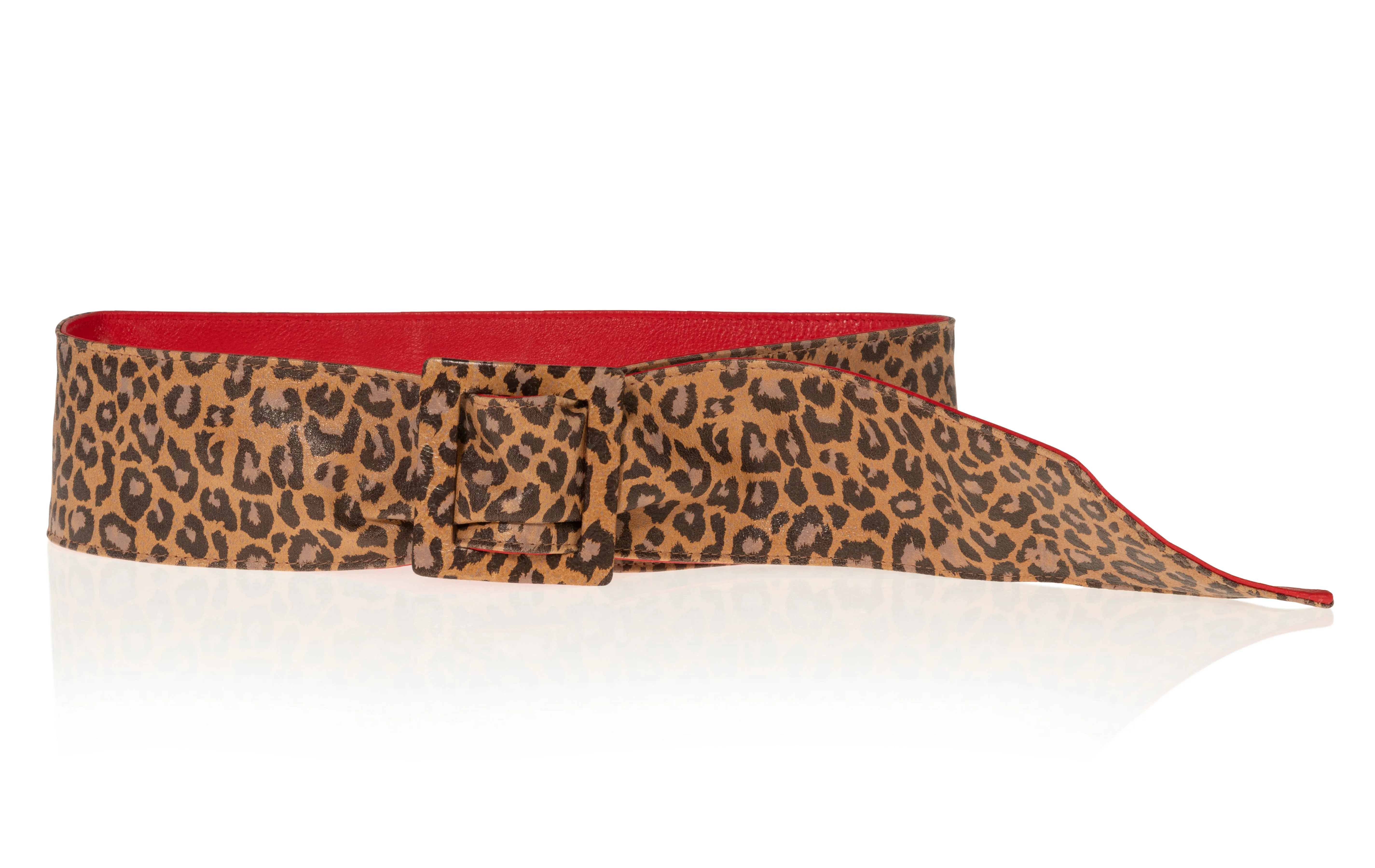 LISEA leopard print reversible 2”