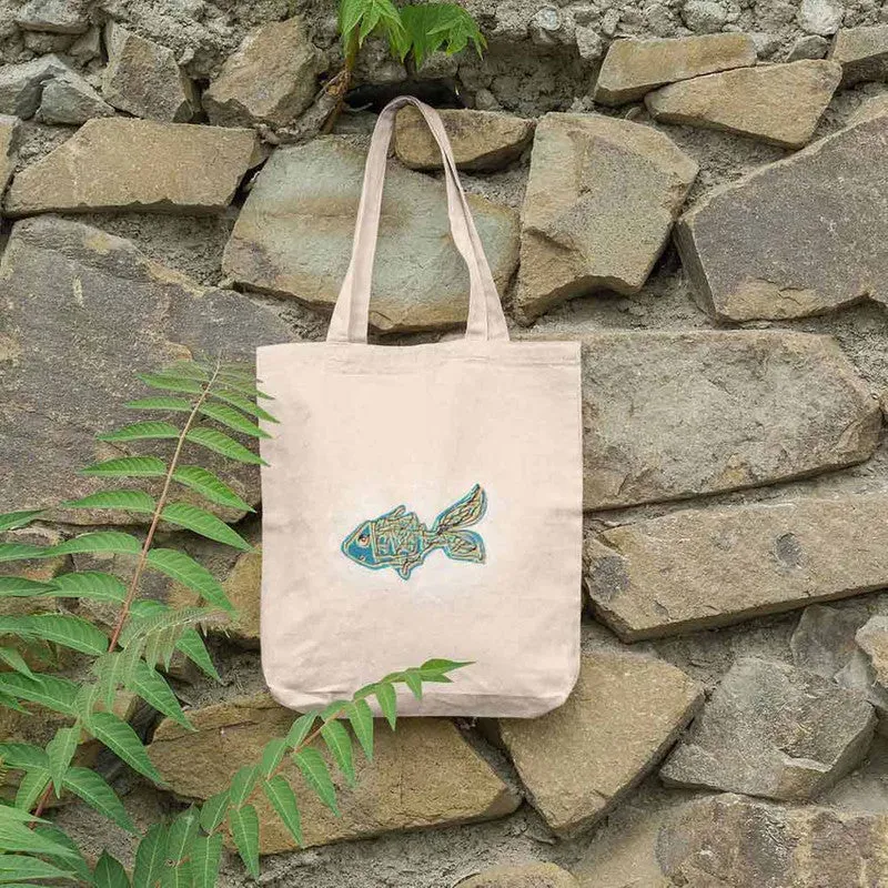 Little Tamasaba Goldfish Tote Bag