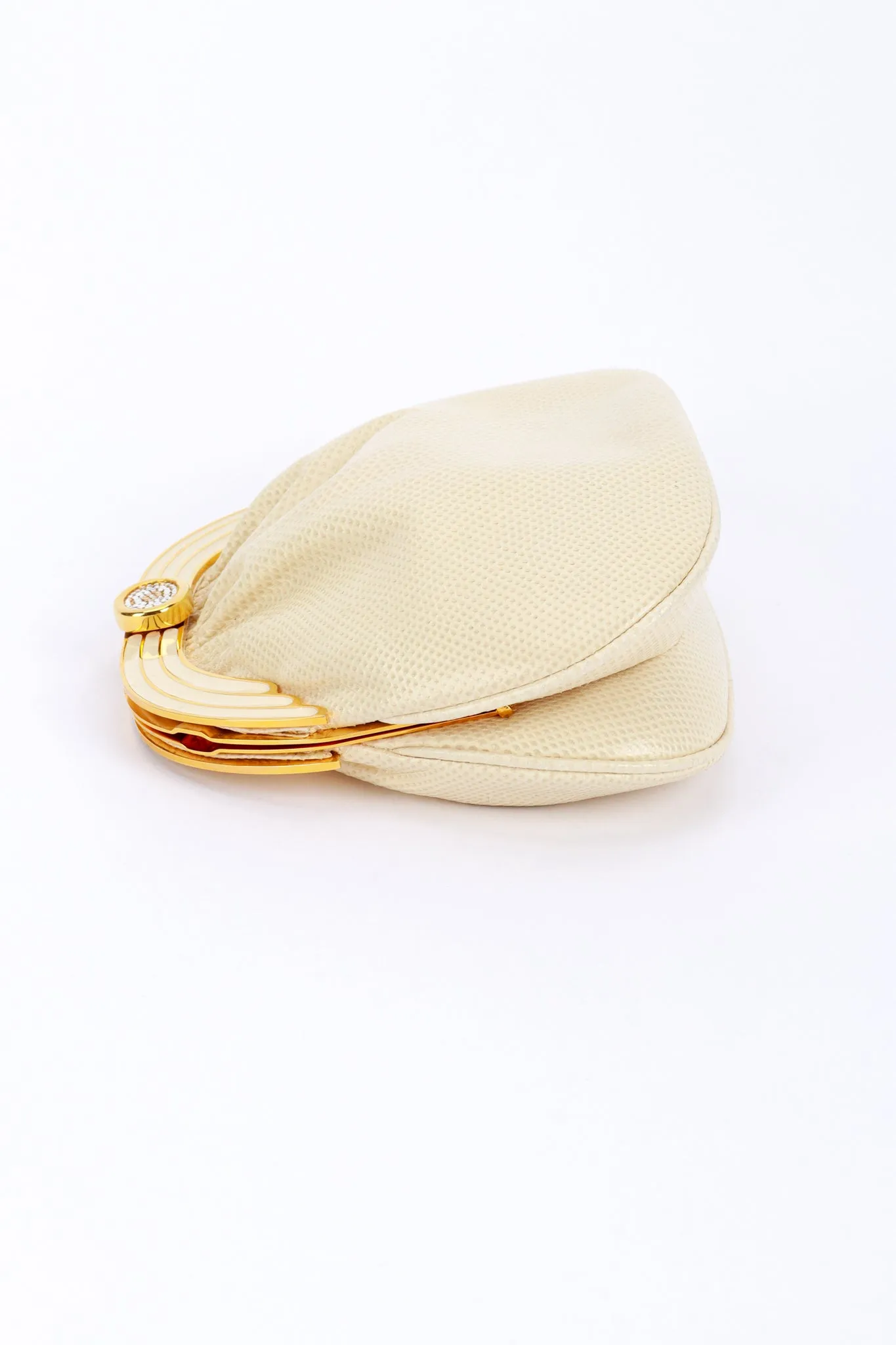 Lizard Deco Clutch Bag