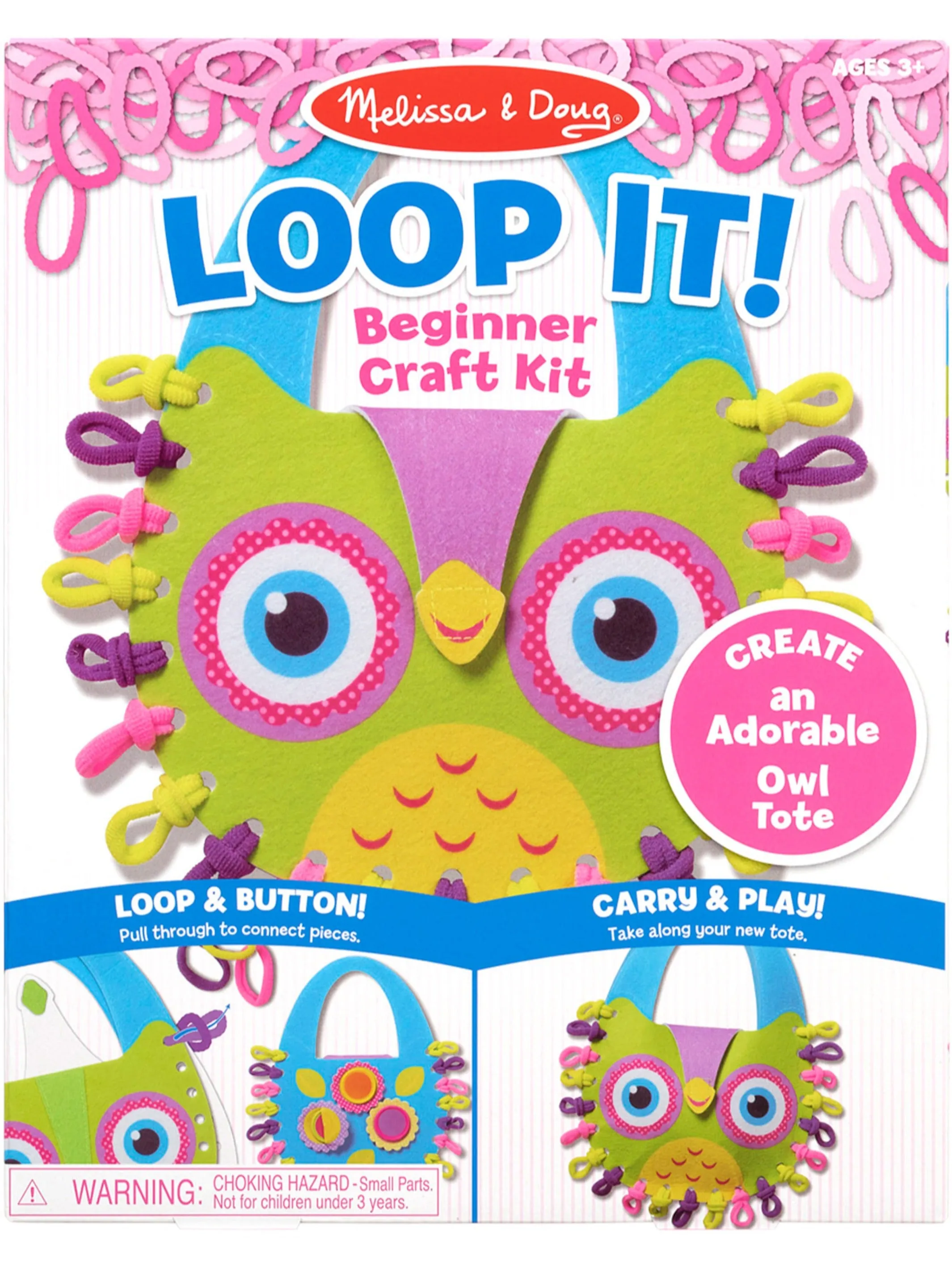 Loop It! Owl Tote Beginner Craft Kit