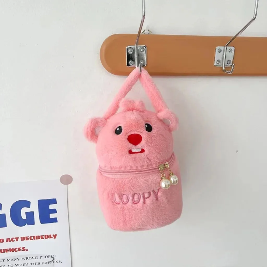 Loopy Pearl Fur Bag