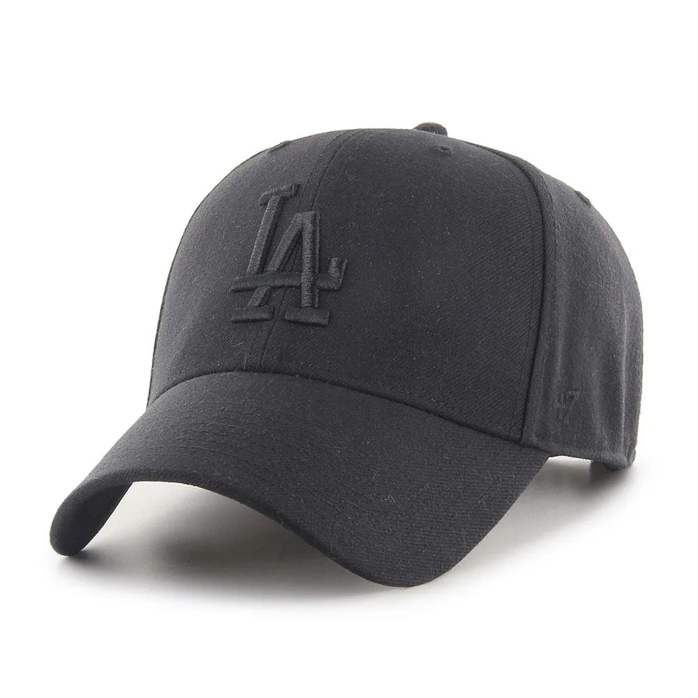 Los Angeles Dodgers Black/Black '47 MVP SNAPBACK