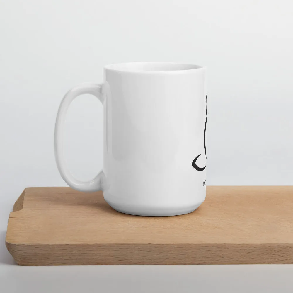 Lotus posture Mug