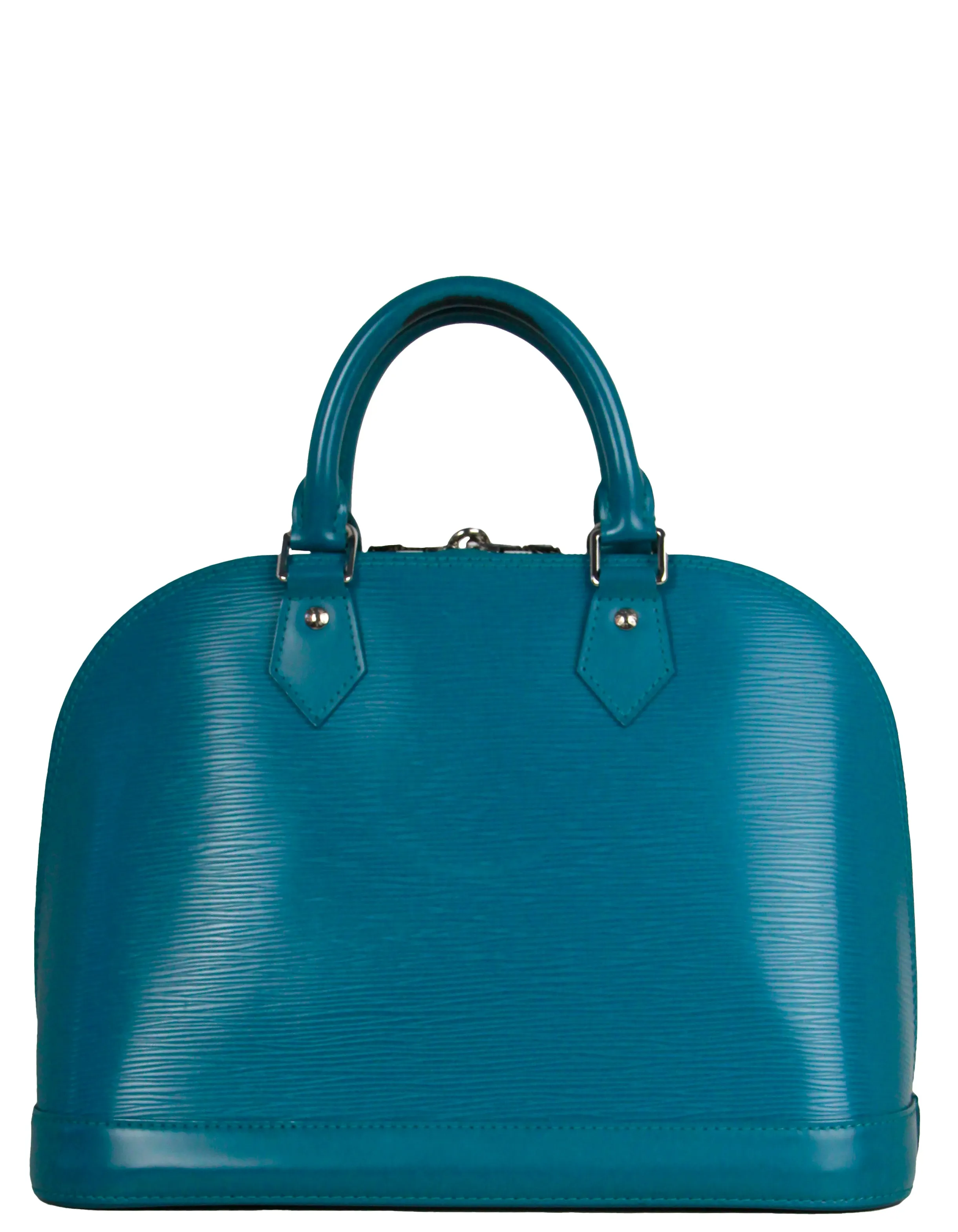 Louis Vuitton Cyan Epi Leather Alma PM Bag