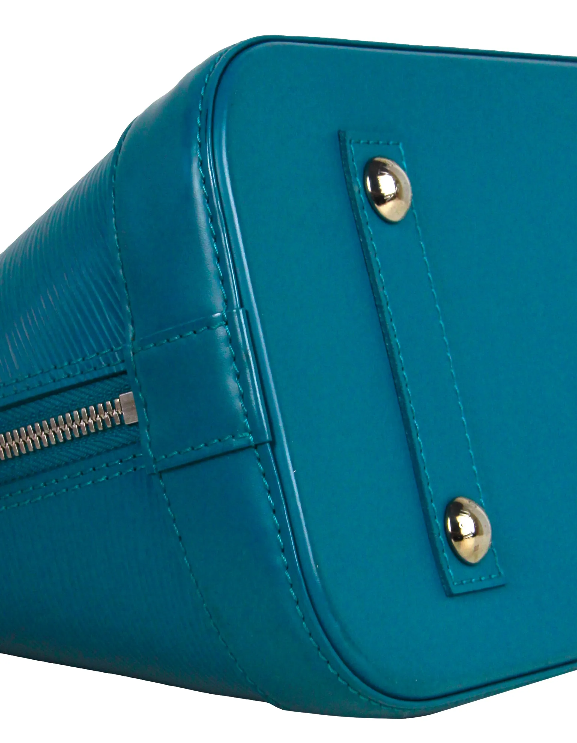Louis Vuitton Cyan Epi Leather Alma PM Bag