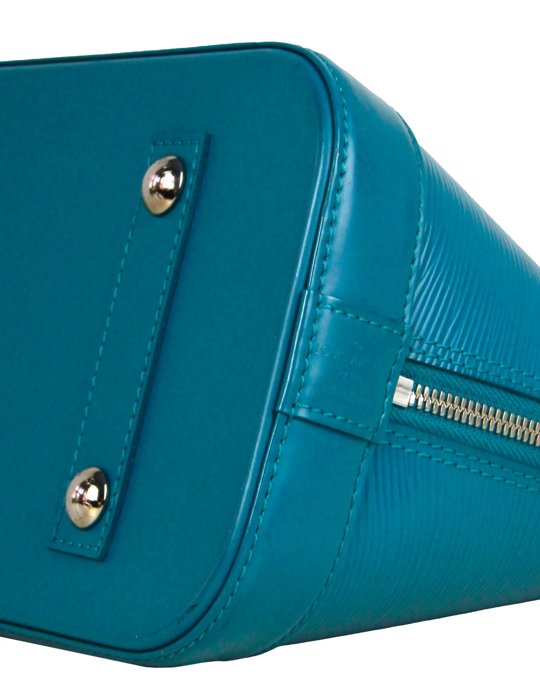Louis Vuitton Cyan Epi Leather Alma PM Bag