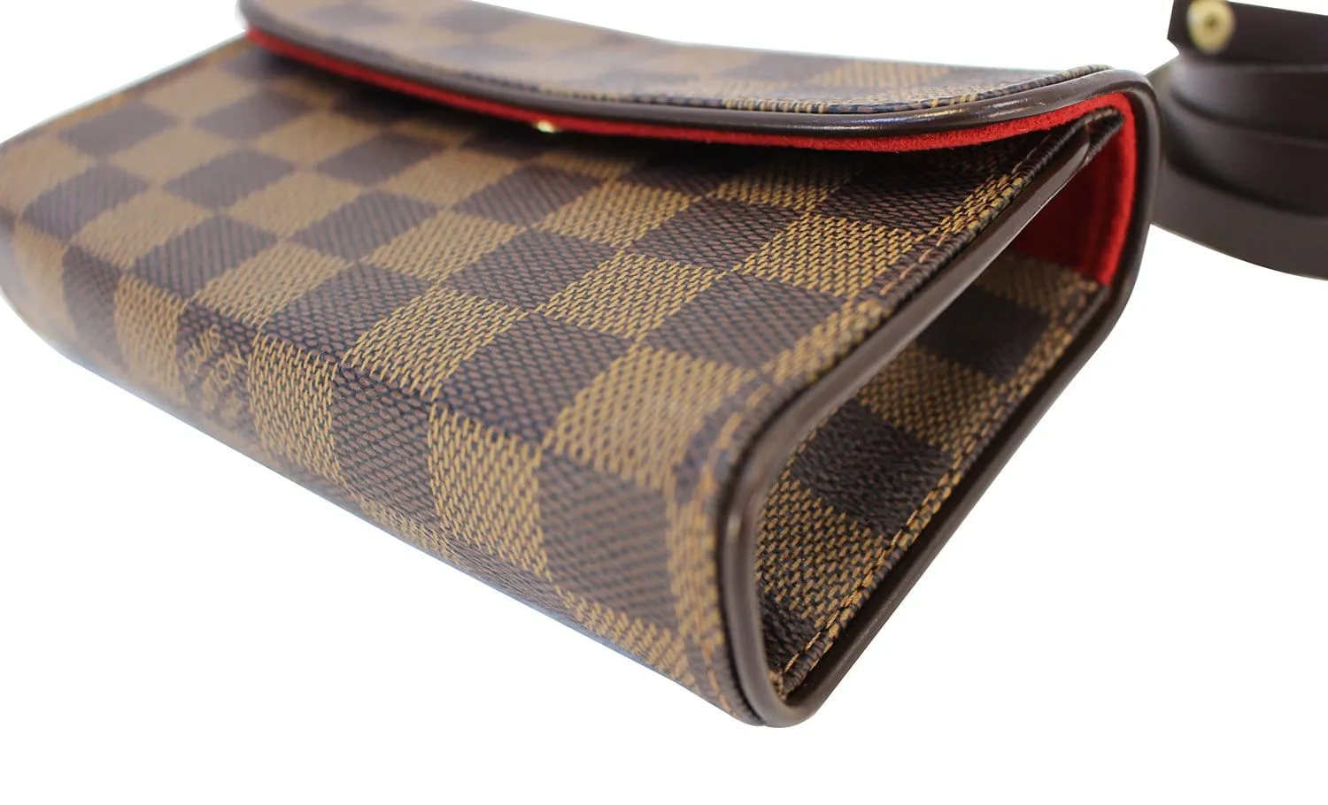 LOUIS VUITTON Damier Ebene Pochette Florentine Waist Bag