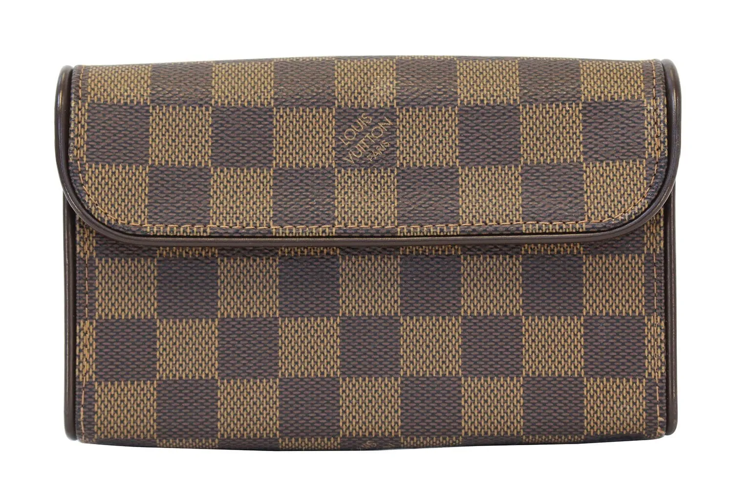 LOUIS VUITTON Damier Ebene Pochette Florentine Waist Bag