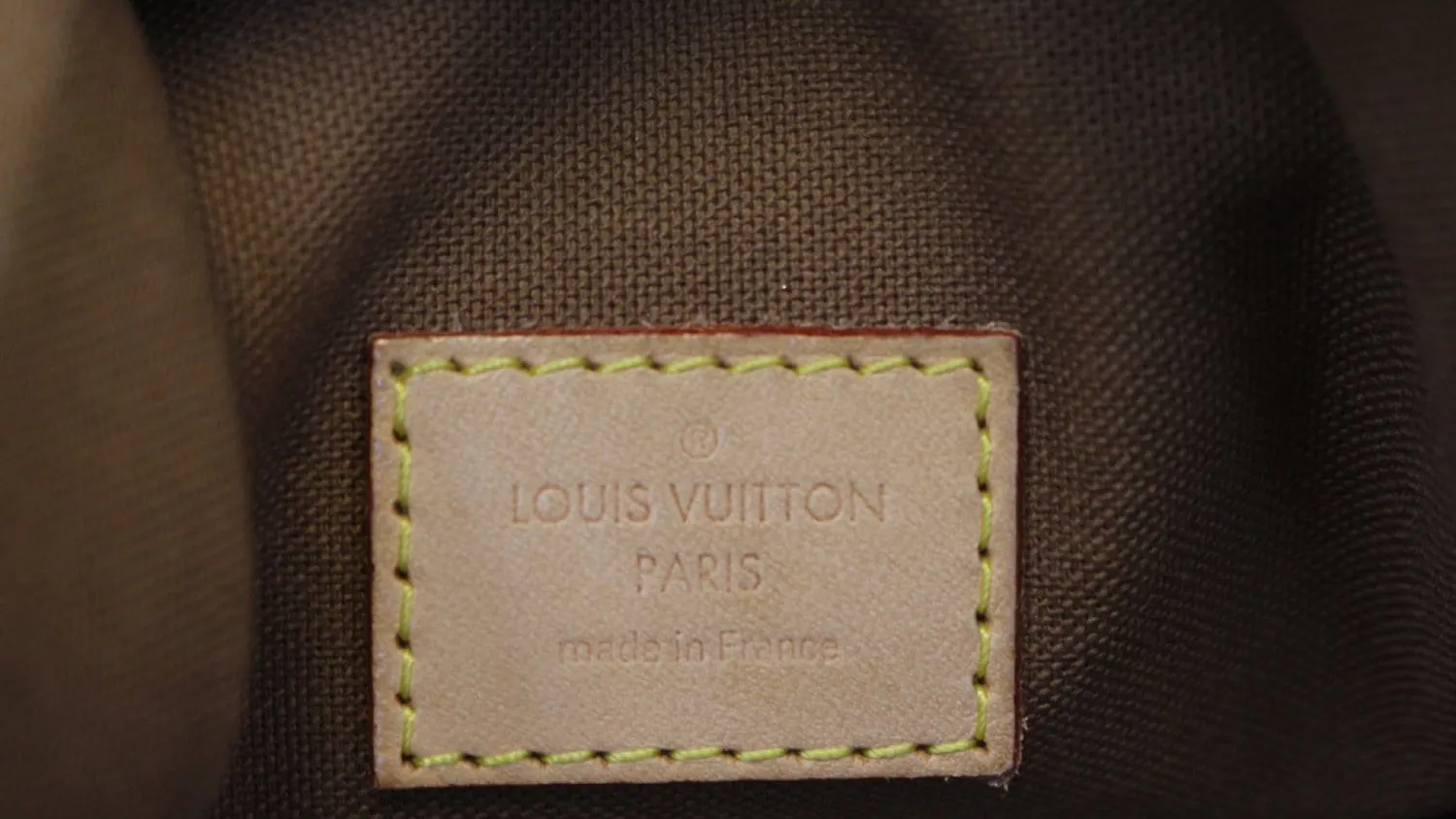 LOUIS VUITTON Monogram Canvas Odeon GM Shoulder Bag