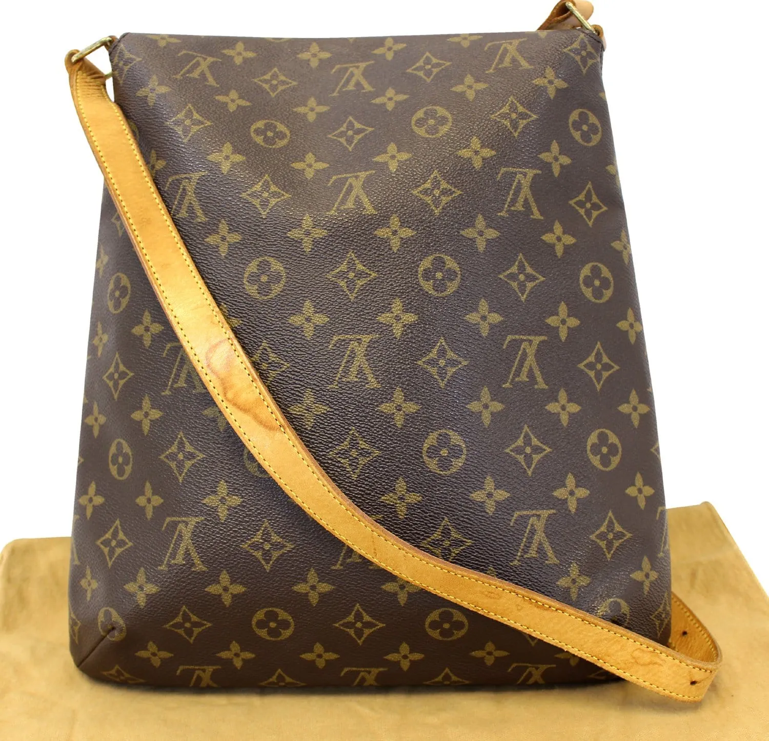 LOUIS VUITTON Musette Salsa GM Monogram Crossbody Shoulder Bag