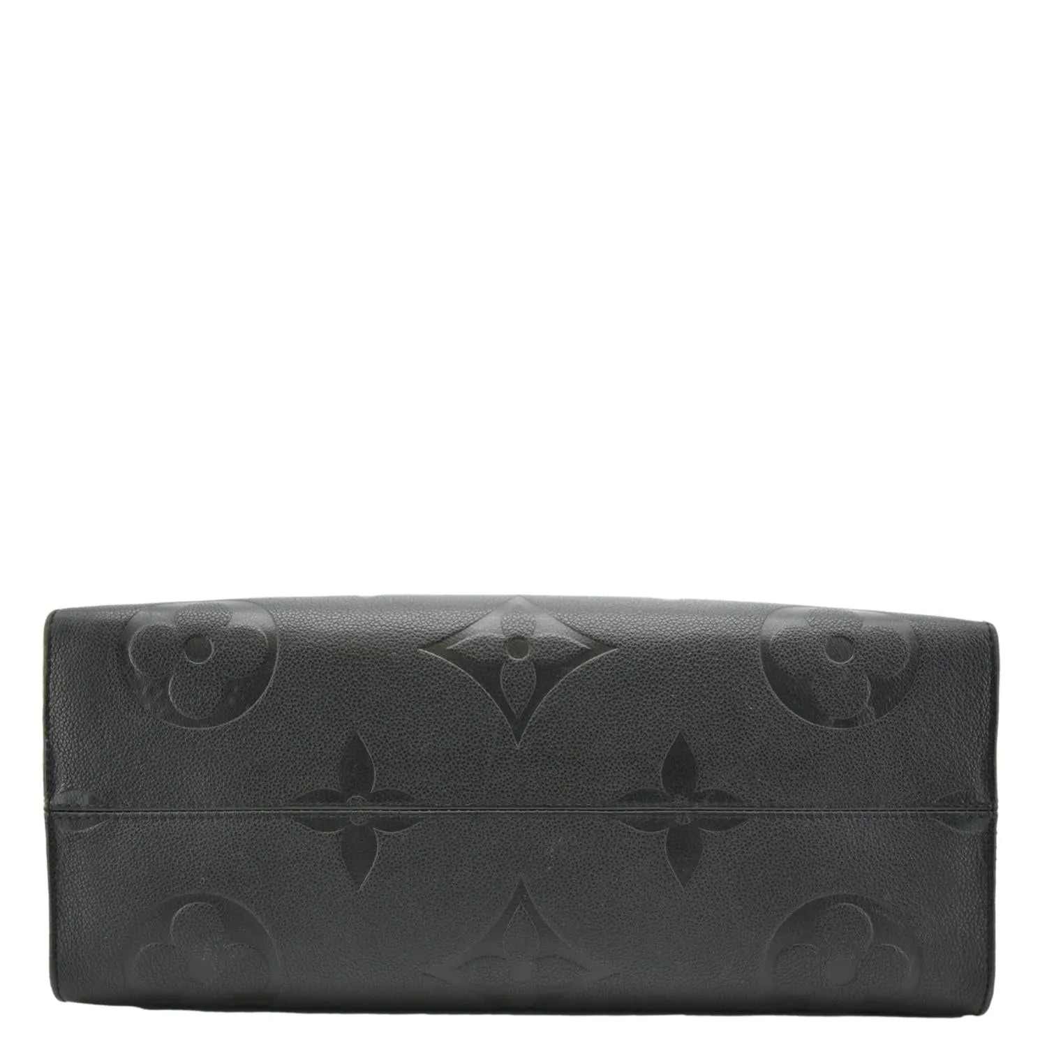 LOUIS VUITTON Onthego GM  Monogram Empreinte Leather Tote Bag Black