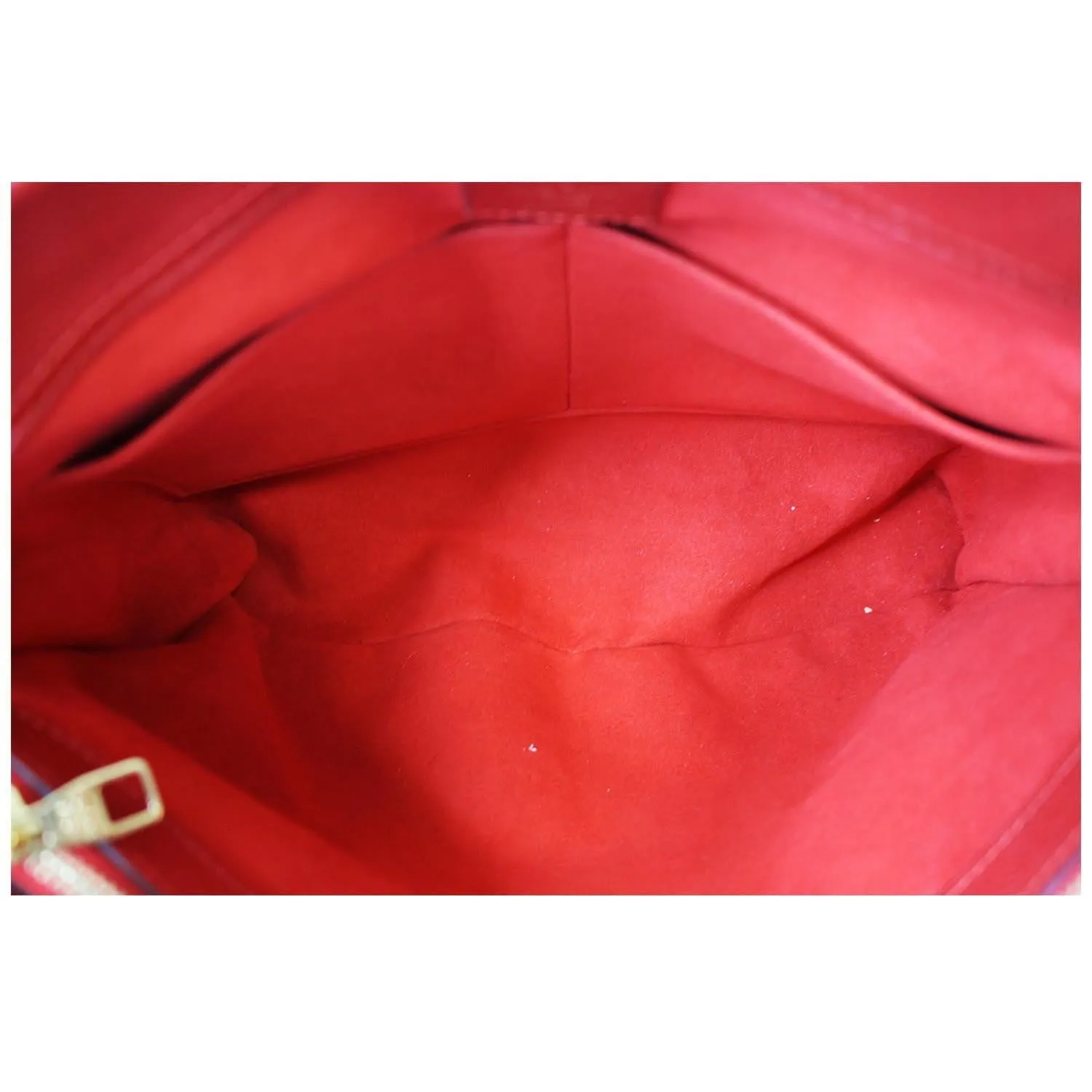 LOUIS VUITTON Pallas Chain Shopper Monogram Canvas Shoulder Bag Cherry