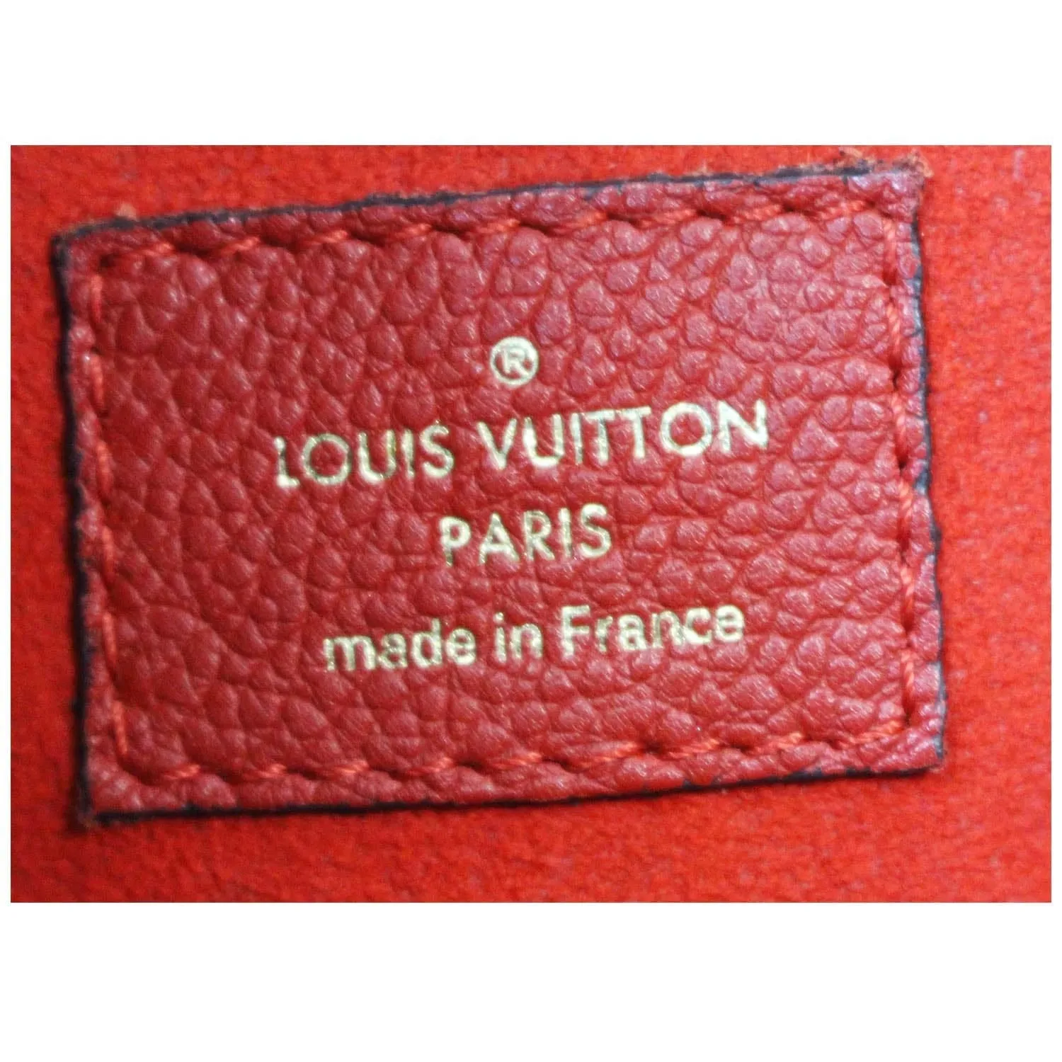LOUIS VUITTON Pallas Chain Shopper Monogram Canvas Shoulder Bag Cherry