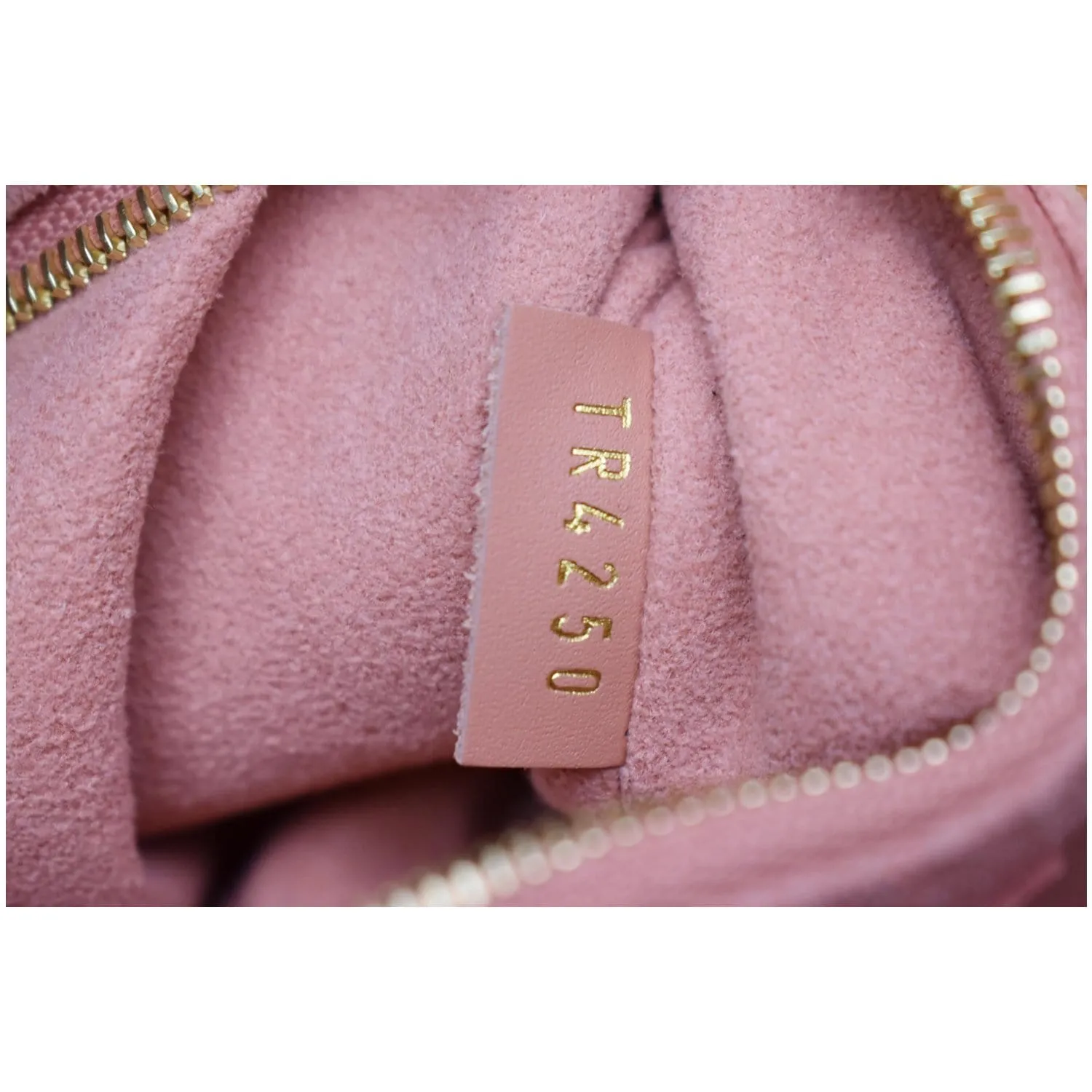 LOUIS VUITTON Petite Malle Souple Monogram Canvas Shoulder Bag Peach
