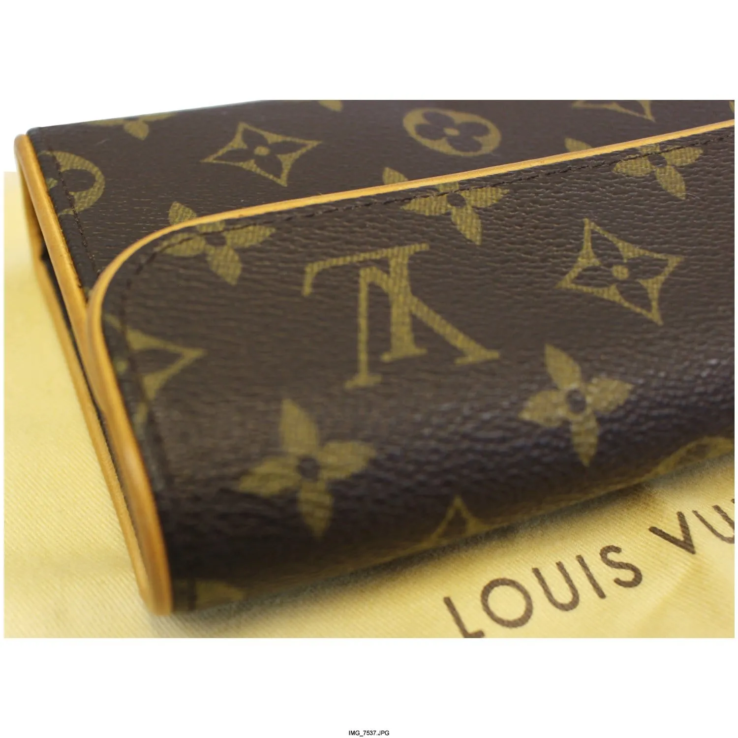 LOUIS VUITTON Pochette Florentine Monogram Canvas Waist Bag