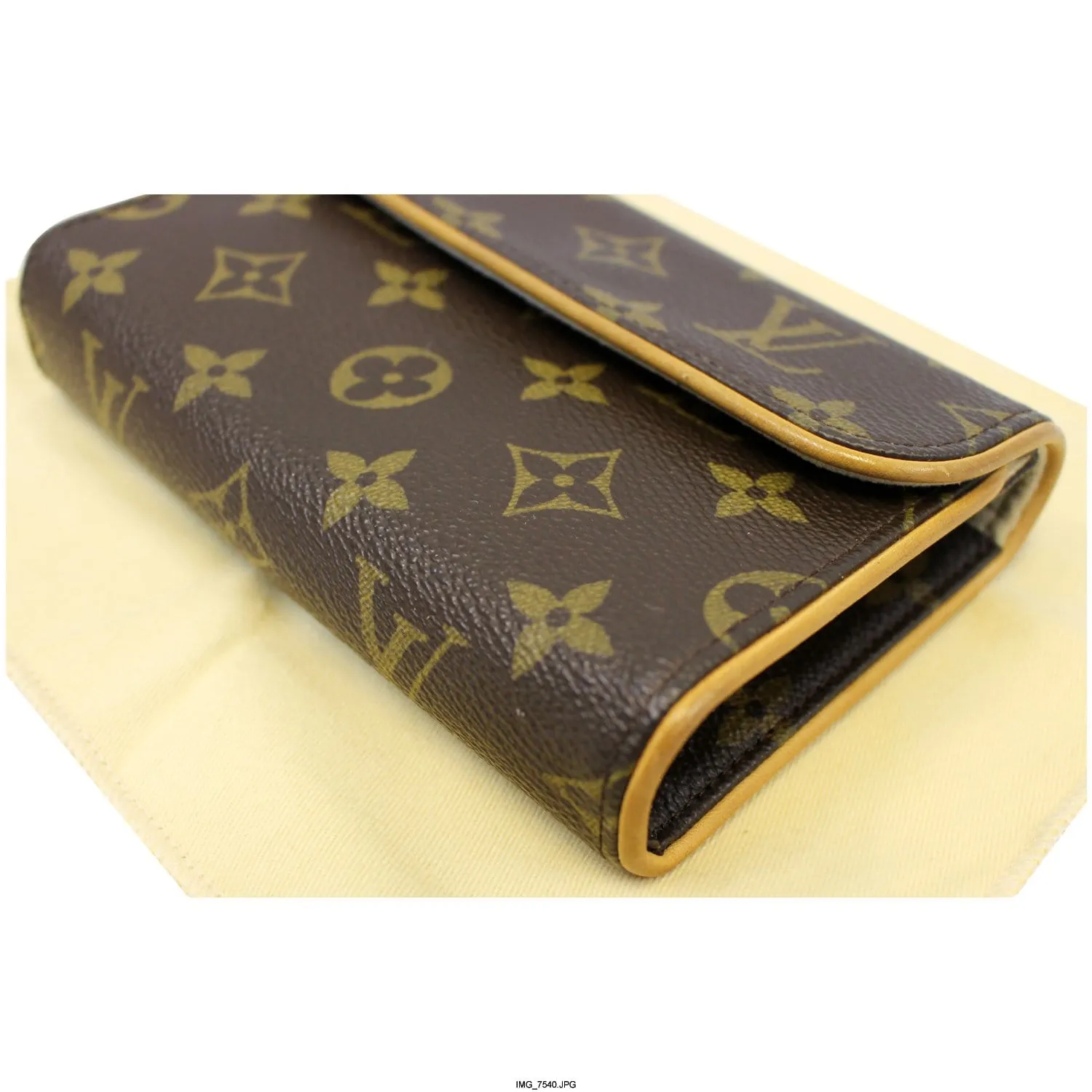 LOUIS VUITTON Pochette Florentine Monogram Canvas Waist Bag