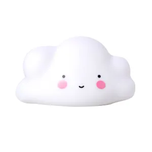Lovely cloud mini night light white