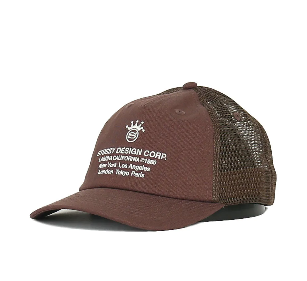 Low Profile Design Crop Trucker Cap