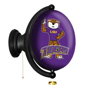 LSU Tigers: Mike the Tiger - Original Oval Rotating Lighted Wall Sign