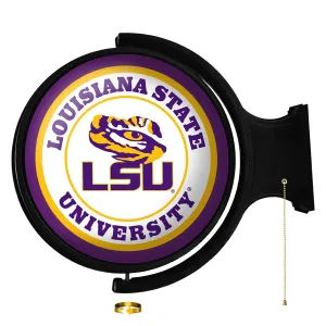 LSU Tigers: Original Round Rotating Lighted Wall Sign
