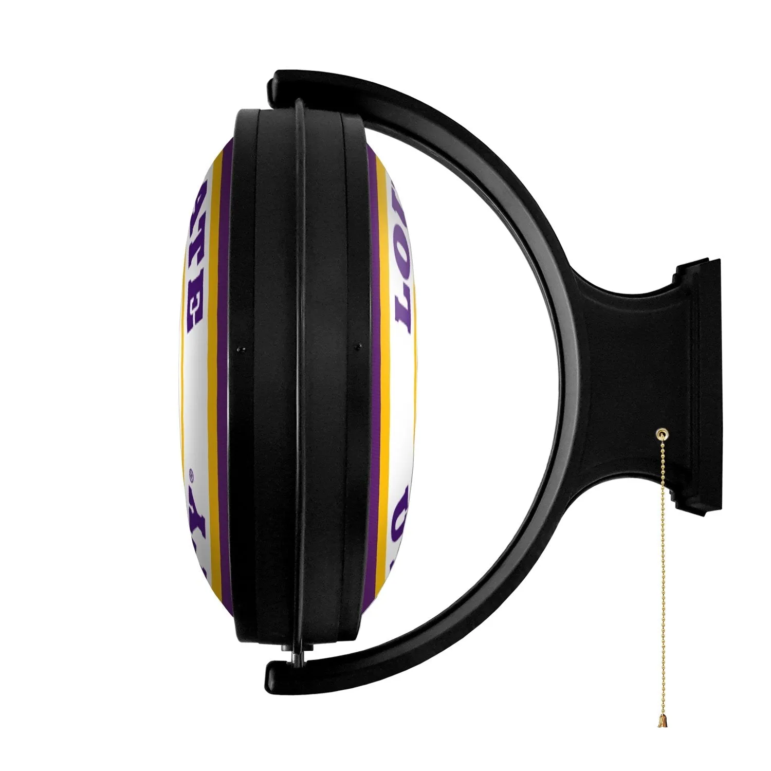 LSU Tigers: Original Round Rotating Lighted Wall Sign