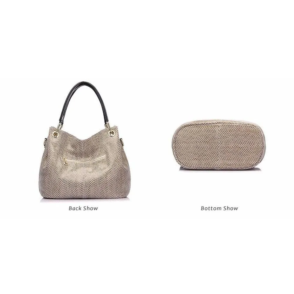 <bold>Hobo / Tote Bag <br>Genuine-Leather