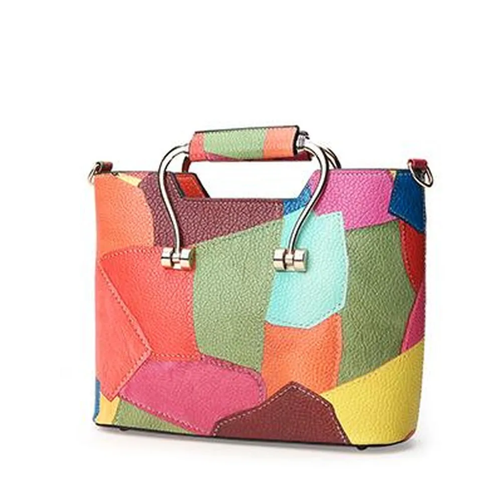 <bold>Tote / Top-Handle Bag <br>Vegan-Leather