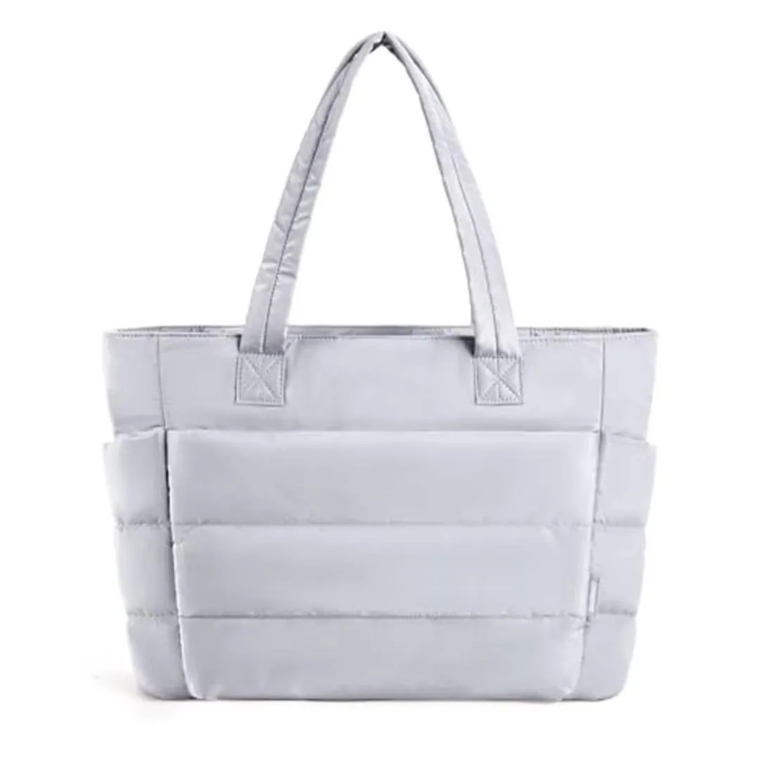 Lucy™ | Quilted Puffer Tote Bag