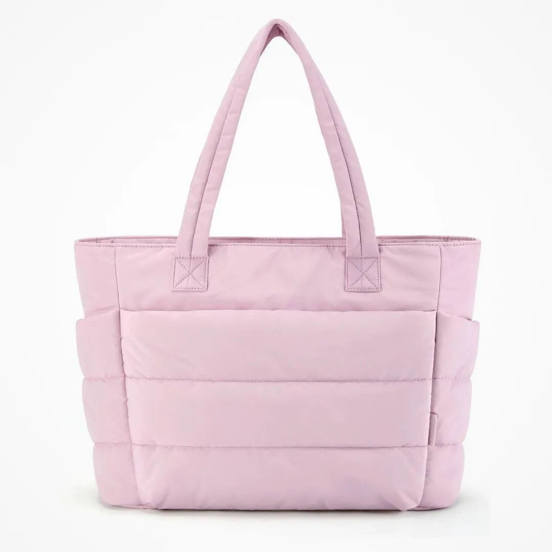 Lucy™ | Quilted Puffer Tote Bag