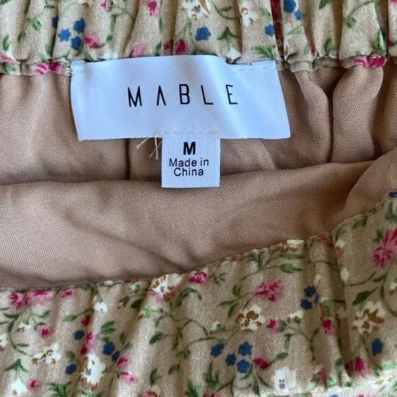 Mable floral skirt || size Medium