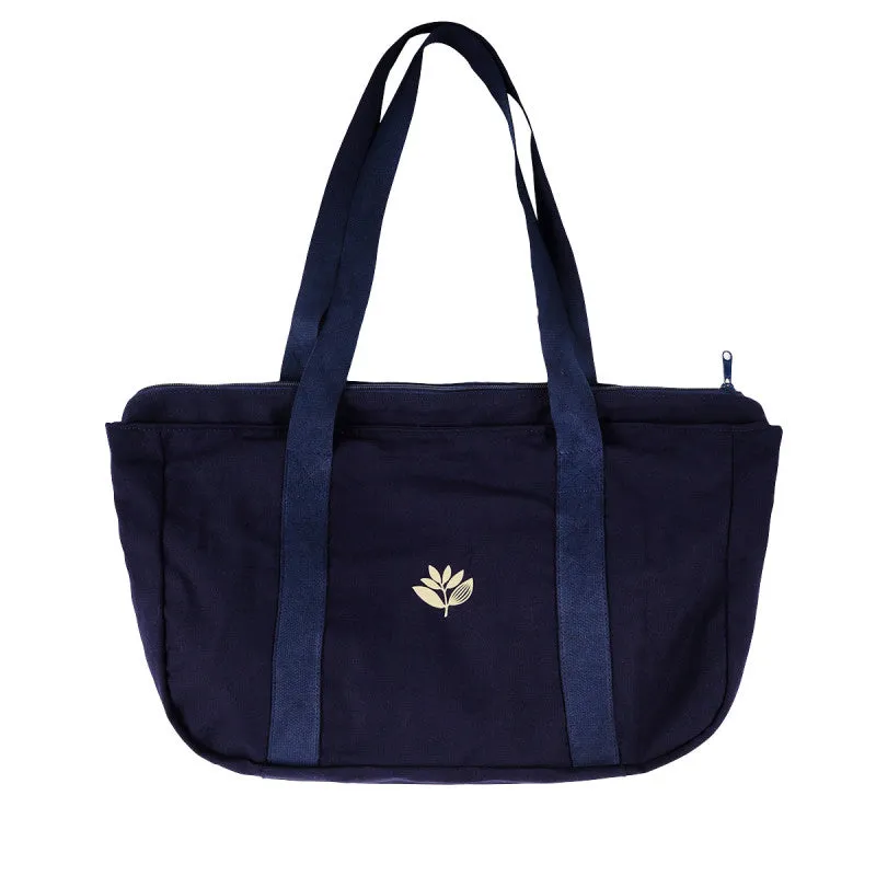Magenta Besace Bag - Navy