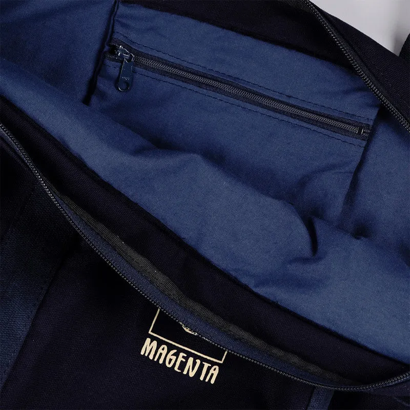 Magenta Besace Bag - Navy