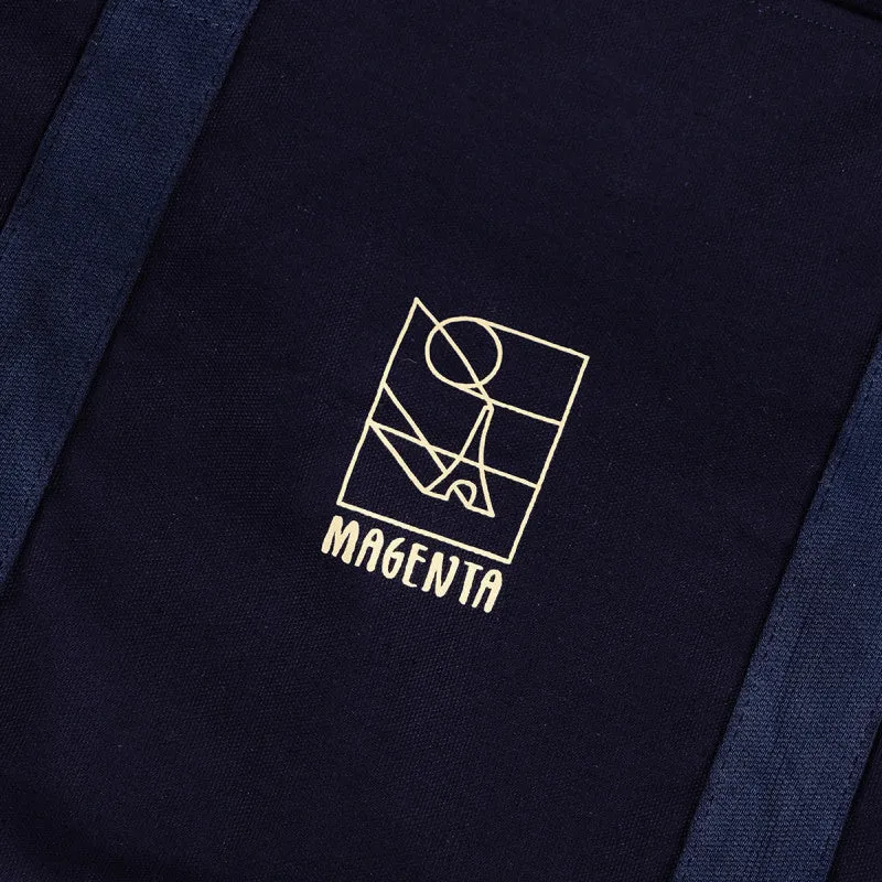 Magenta Besace Bag - Navy