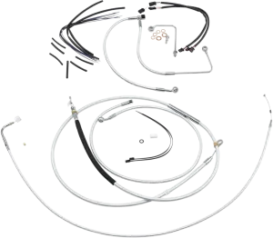 Magnum 387933 Sterling Chromite II Handlebar Installation Kit for 18-20in. Ape
