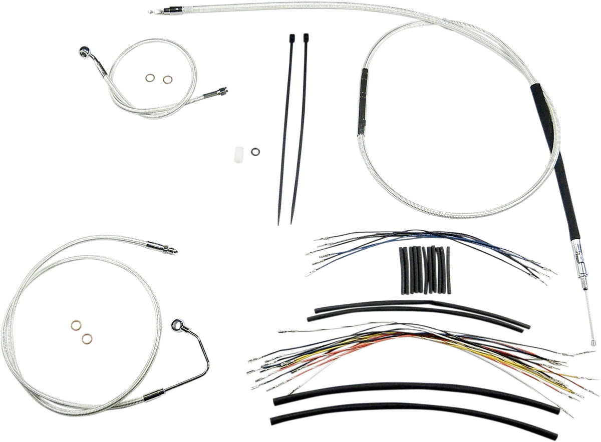 Magnum 387933 Sterling Chromite II Handlebar Installation Kit for 18-20in. Ape