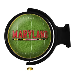 Maryland Terrapins: On the 50 - Rotating Lighted Wall Sign