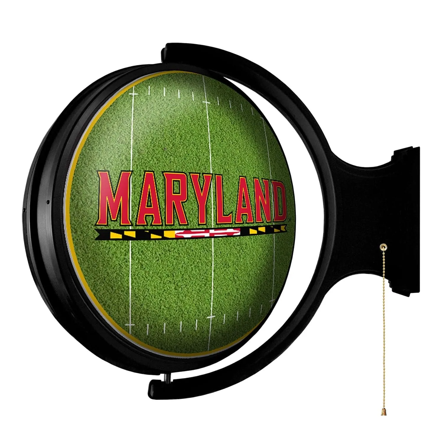 Maryland Terrapins: On the 50 - Rotating Lighted Wall Sign