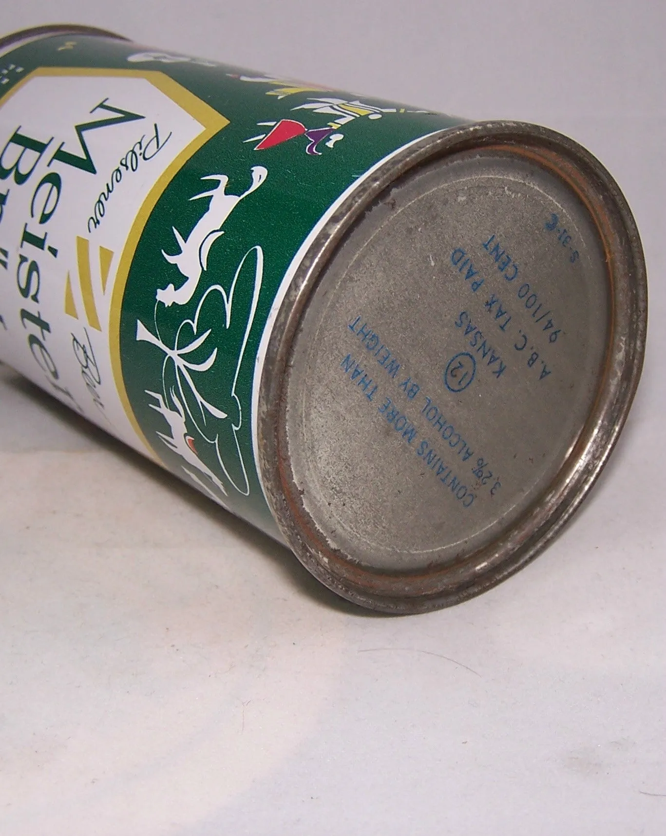 Meister Brau Beer, Country Can, (Gypsies) USBC 97-21, Grade 1/ 1  Sold on 10/24/15