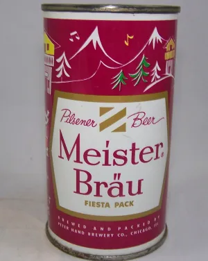 Meister Brau Pilsener Beer, Country Can, (Switzerland) USBC 97-16, Grade A1  Sold on 10/22/15