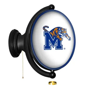 Memphis Tigers: Original Oval Rotating Lighted Wall Sign