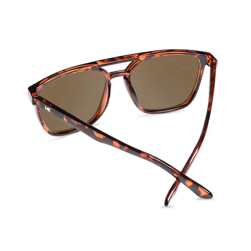 Men's Knockaround® Brightsides Sunglasses in Tortoise Shell and Amber