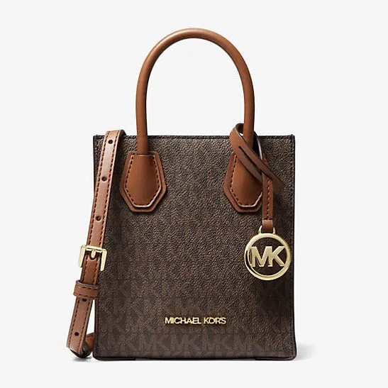 Mercer Extra-Small Logo and Leather Crossbody Bag